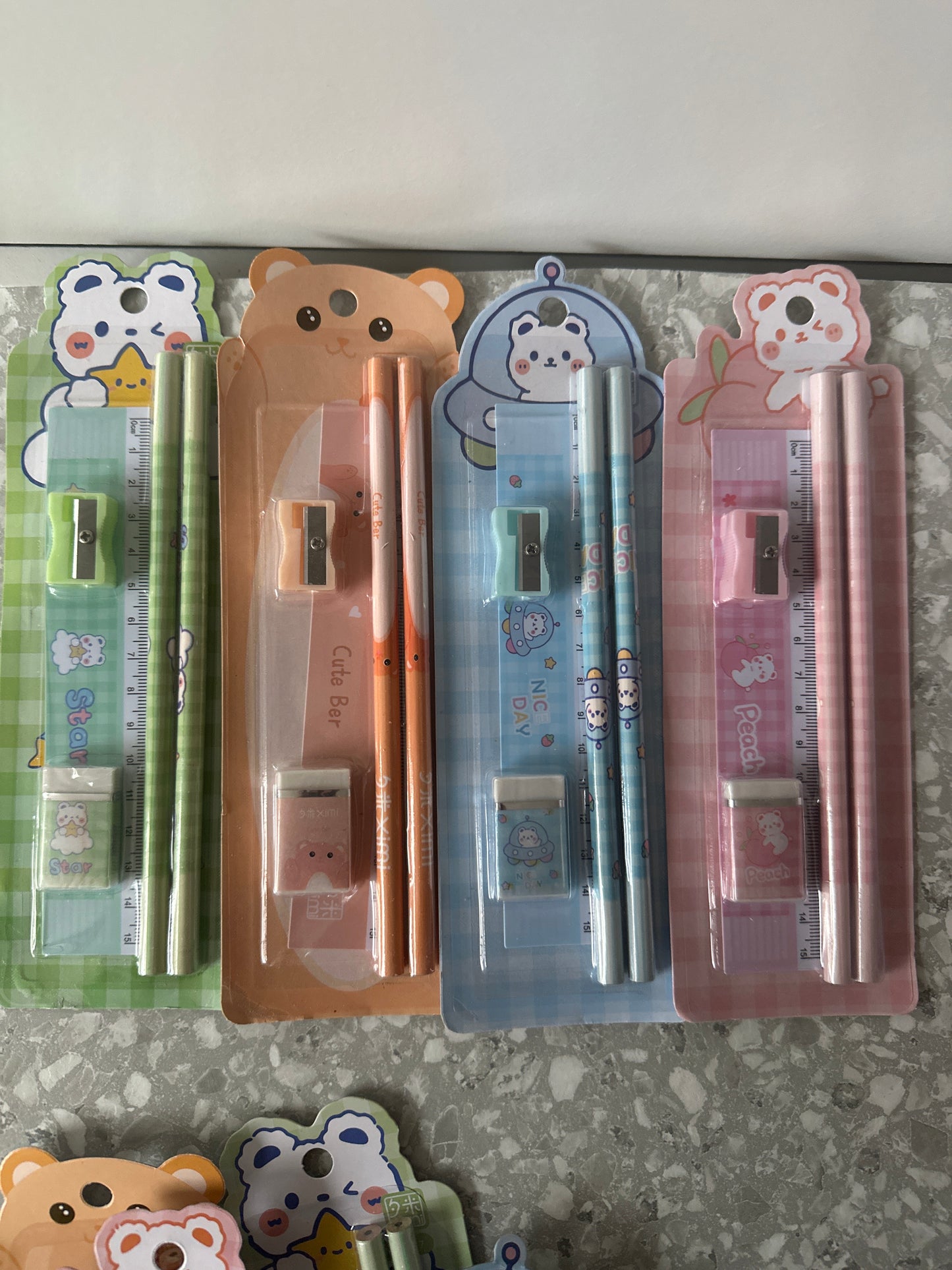 Cute Animal Stationery Set
