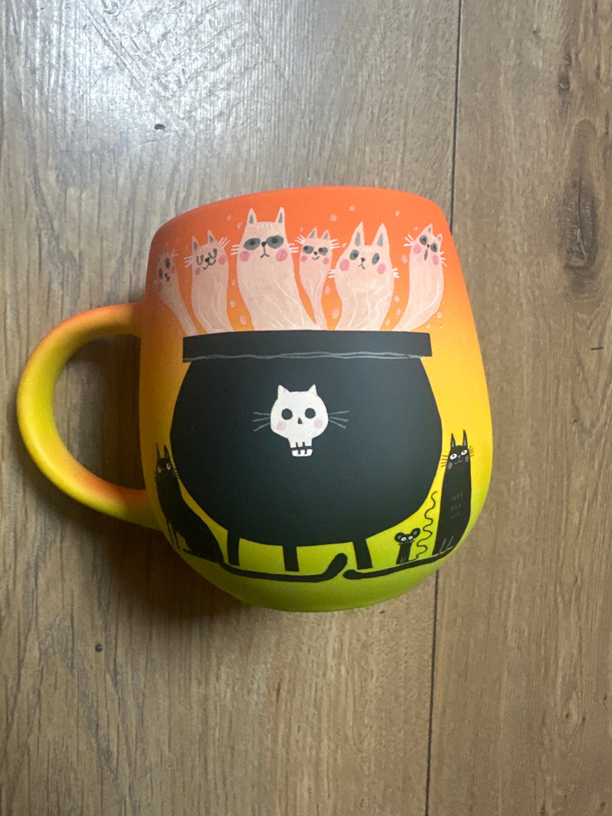 Cauldron Cats Halloween Mug