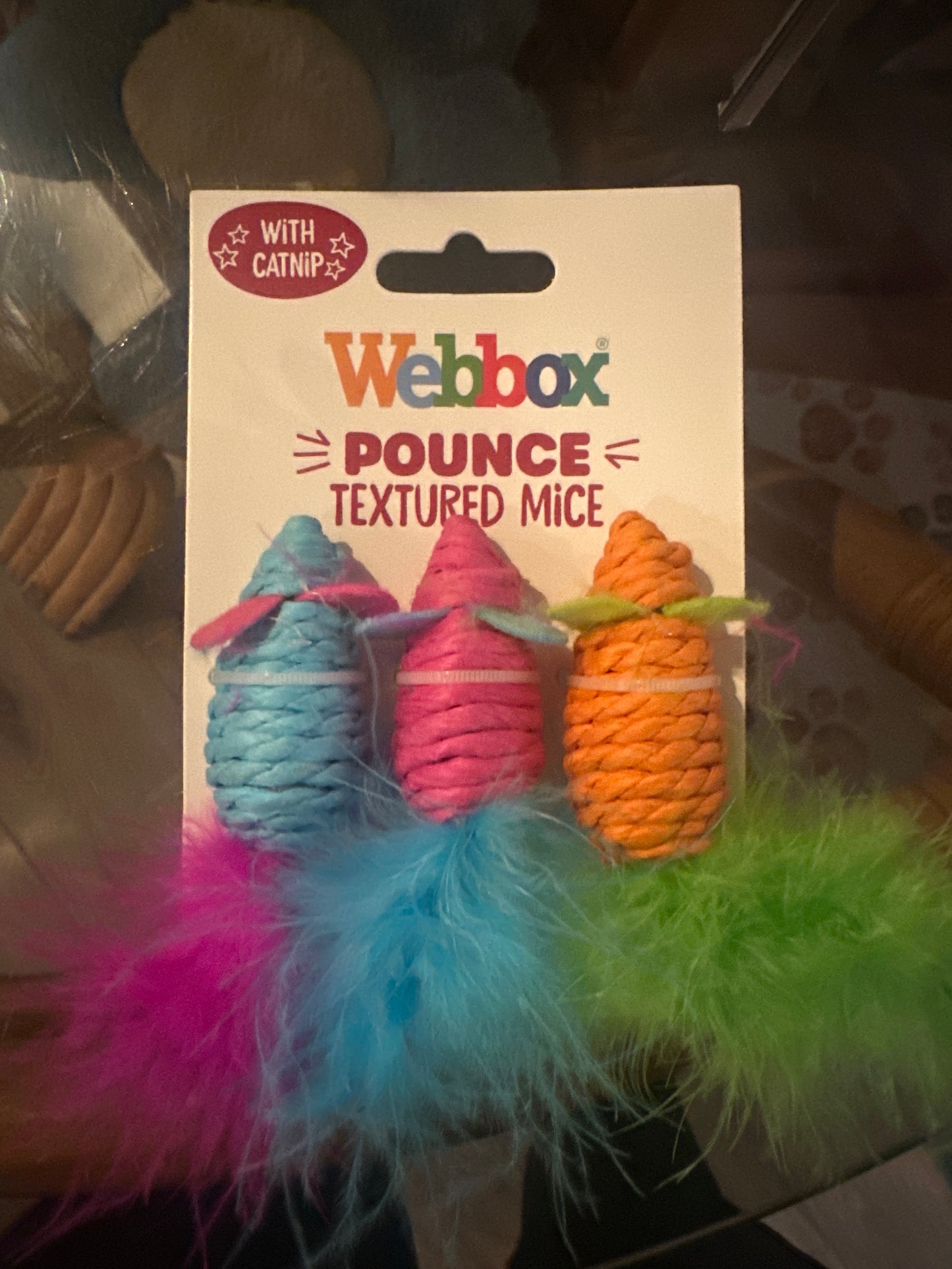 Webbox Pounce Mice Cat Toy