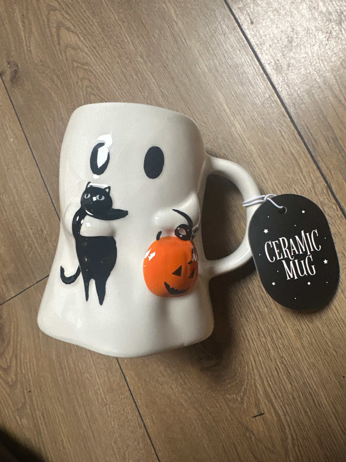Ghost Shaped Halloween Mug